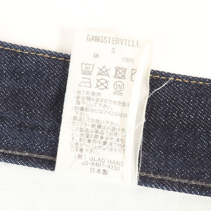 アイアンクロス刺繍 スリム デニムパンツ(THUG DENIM SLIM IRON CROSS)