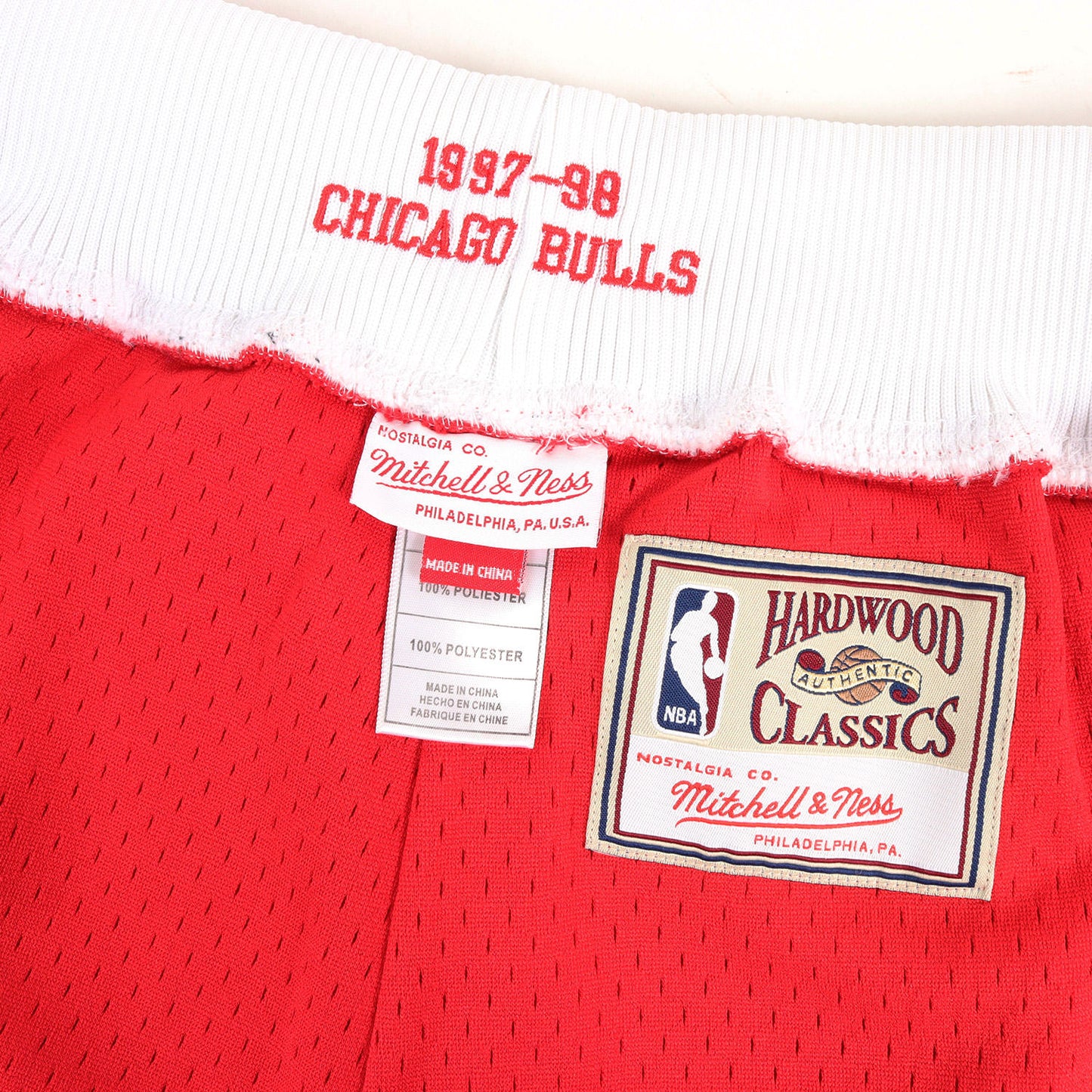 1997-98 NBA シカゴ・ブルズ バスケショーツ(CHICAGO BULLS AUTHENTIC SHORTS)