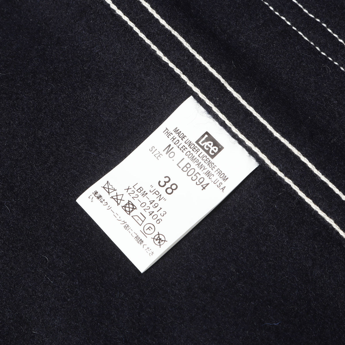 24AW ×Lee 91-J メルトンウール カバーオール(91-J)