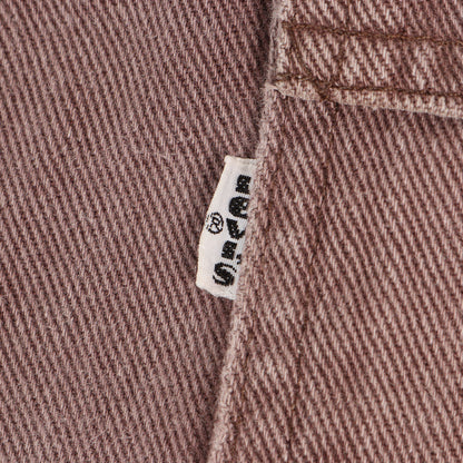 [雰囲気抜群] 70s コットンツイル フレア ブッシュパンツ / USA製 白タブ ボタン裏刻印38