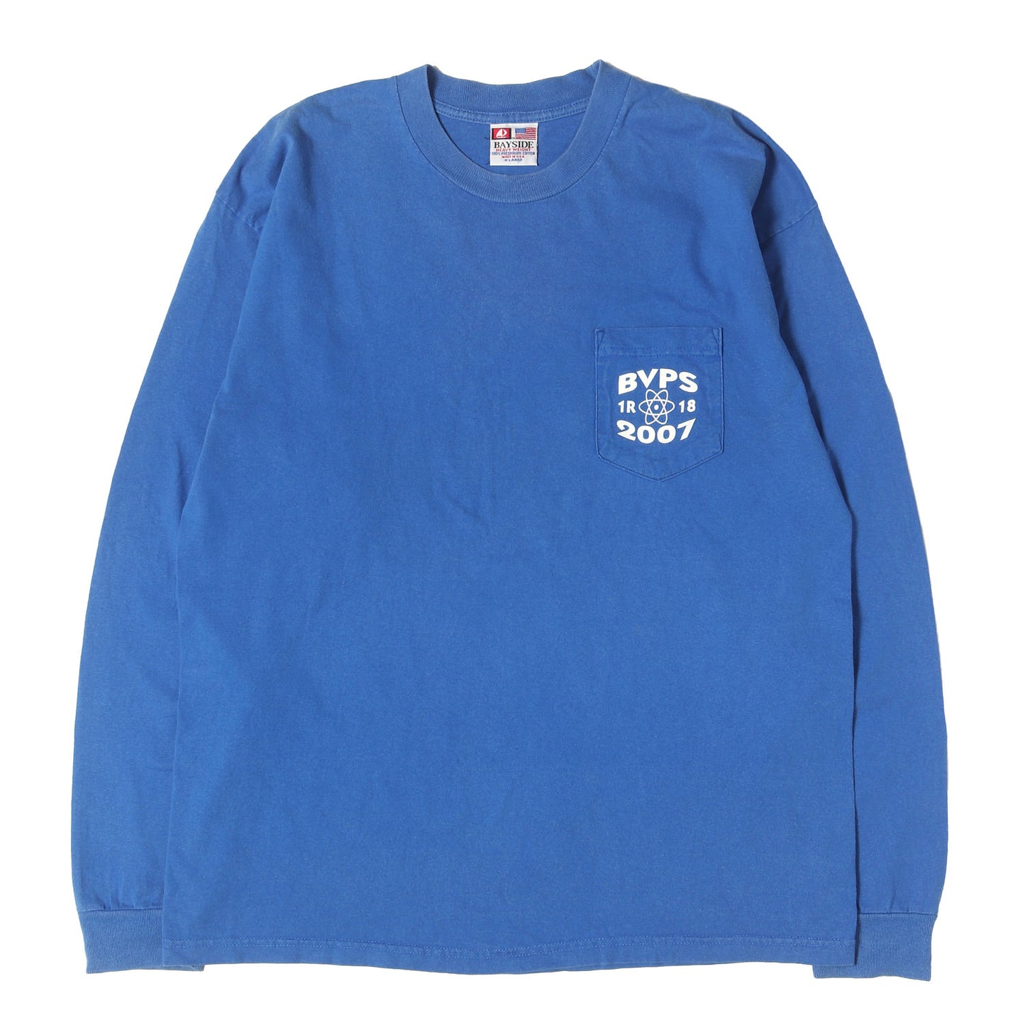00s ビーバーバレー原子力発電所 ロングスリーブ クルーネック Tシャツ / USA製 BAYSIDE