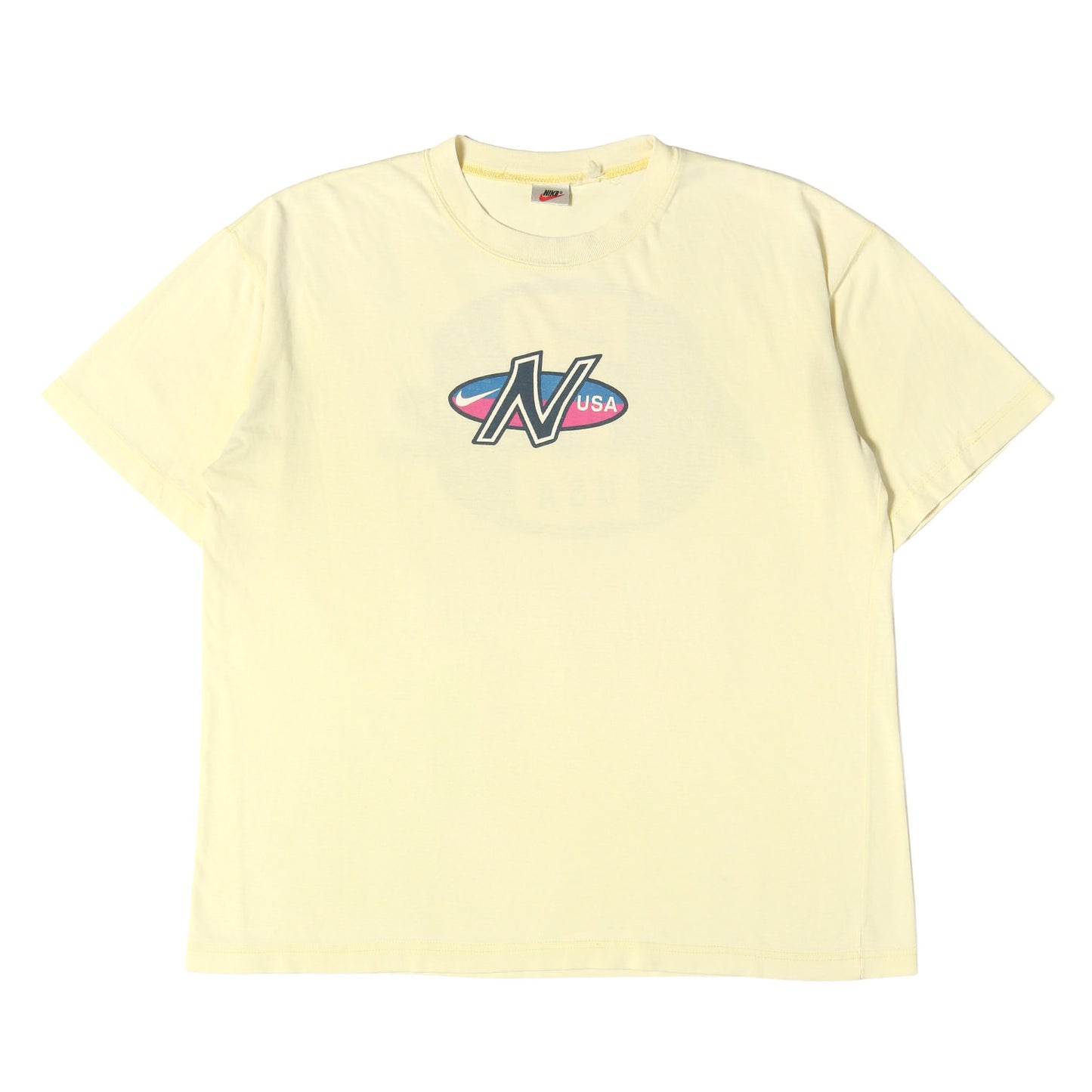 90s 両面 オーバルロゴ Tシャツ