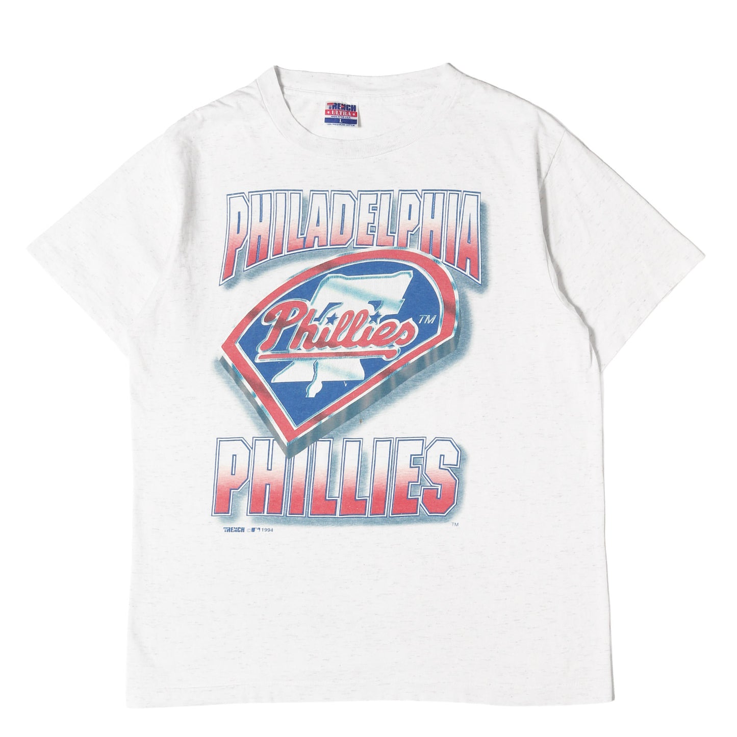 90s MLB フィラデルフィア・フィリーズ リーグ優勝記念 Tシャツ / USA製 TRENCH