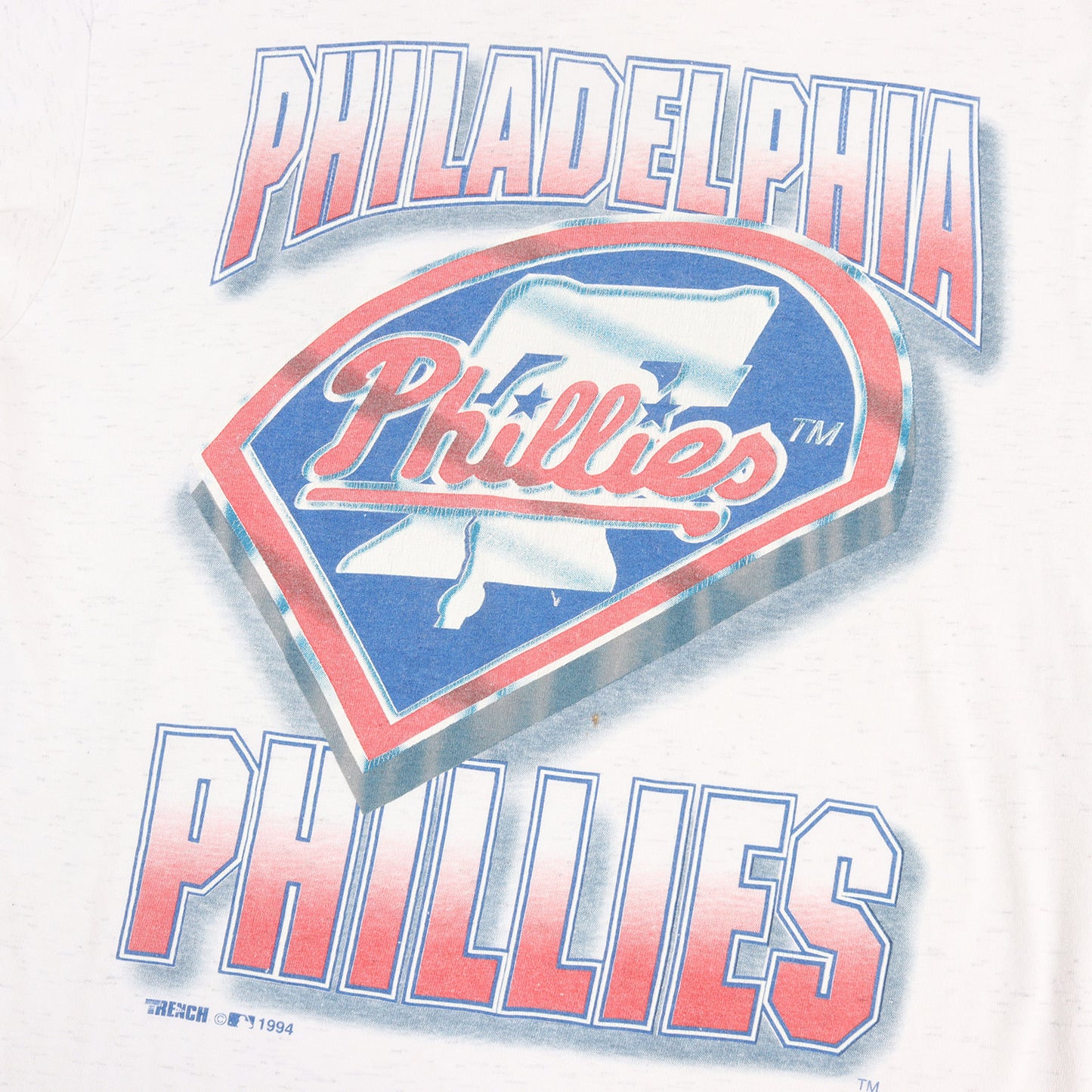 90s MLB フィラデルフィア・フィリーズ リーグ優勝記念 Tシャツ / USA製 TRENCH