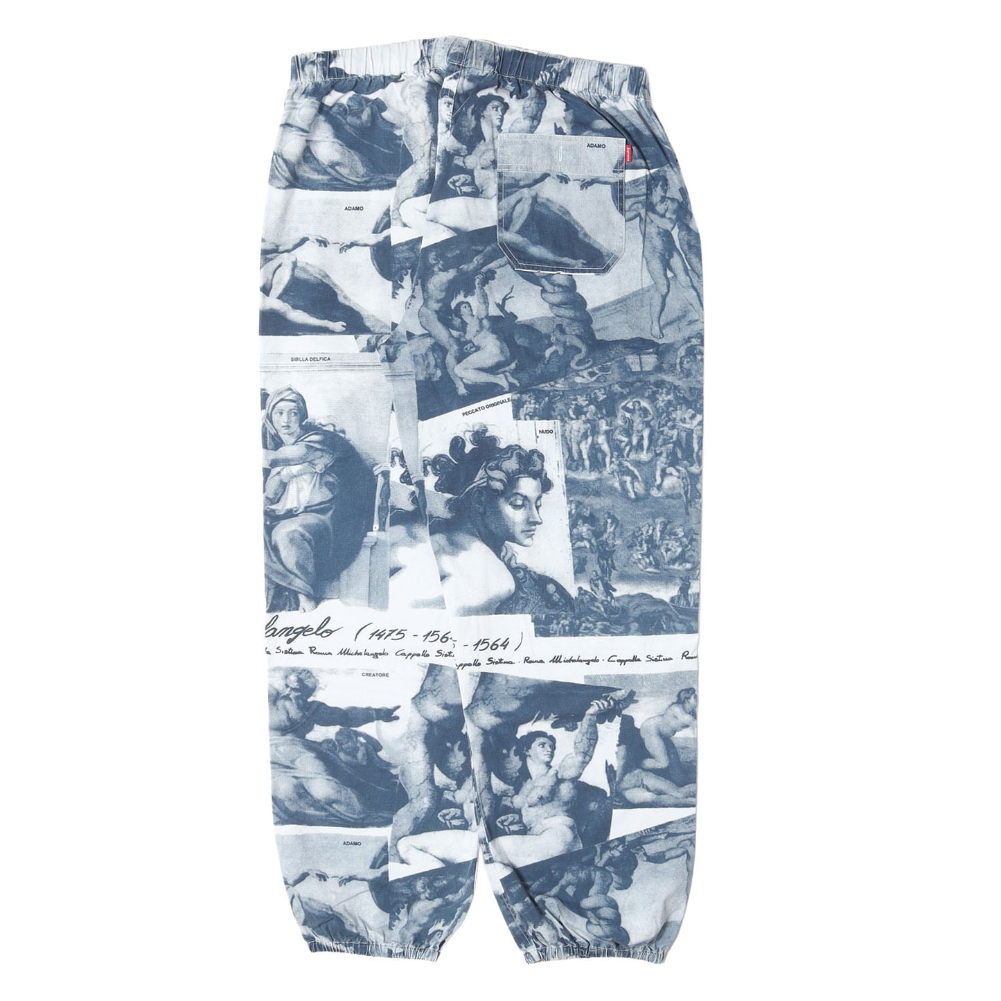 ミケランジェロ 絵画 総柄 イージーパンツ(Michelangelo Pant)