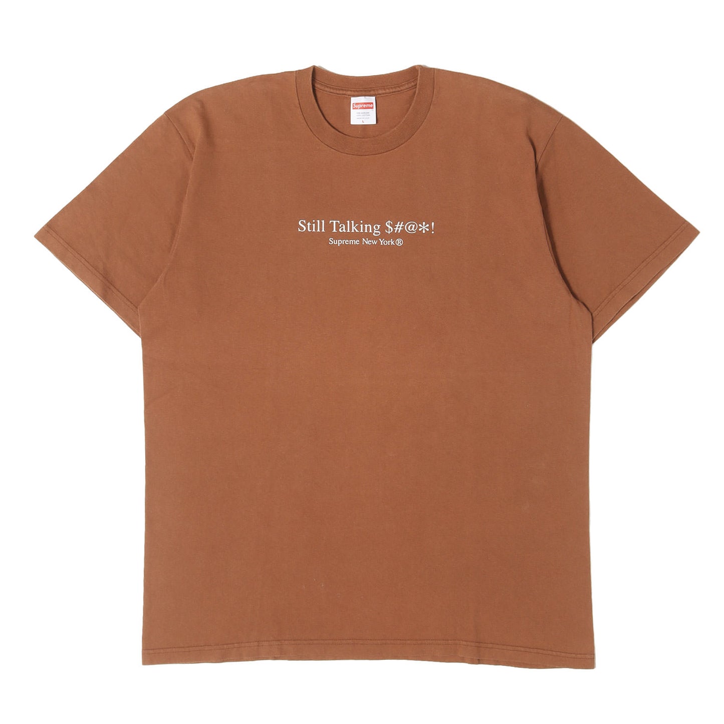 22SS バック ブランドロゴ Tシャツ(Still Talking Tee)