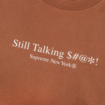 22SS バック ブランドロゴ Tシャツ(Still Talking Tee)