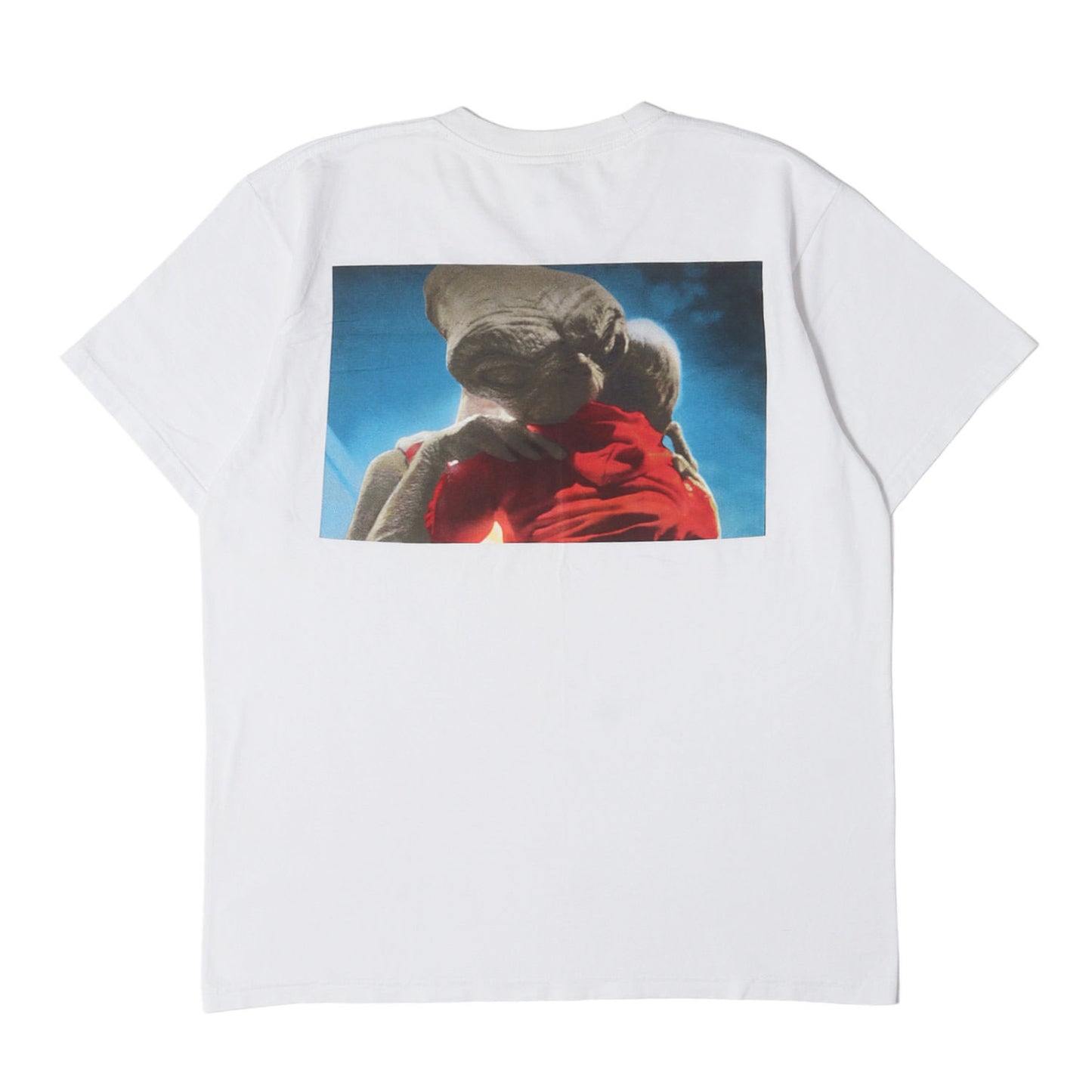 ×E.T. プリント クルーネック Tシャツ(Tee)