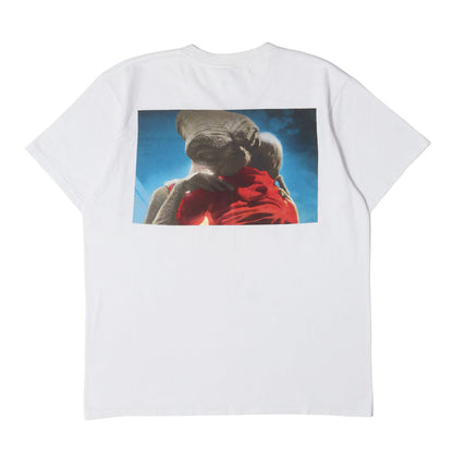 ×E.T. プリント クルーネック Tシャツ(Tee)