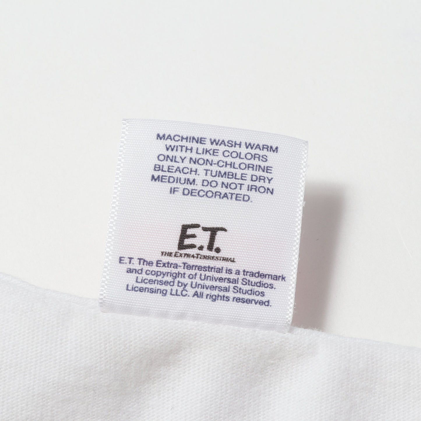 ×E.T. プリント クルーネック Tシャツ(Tee)