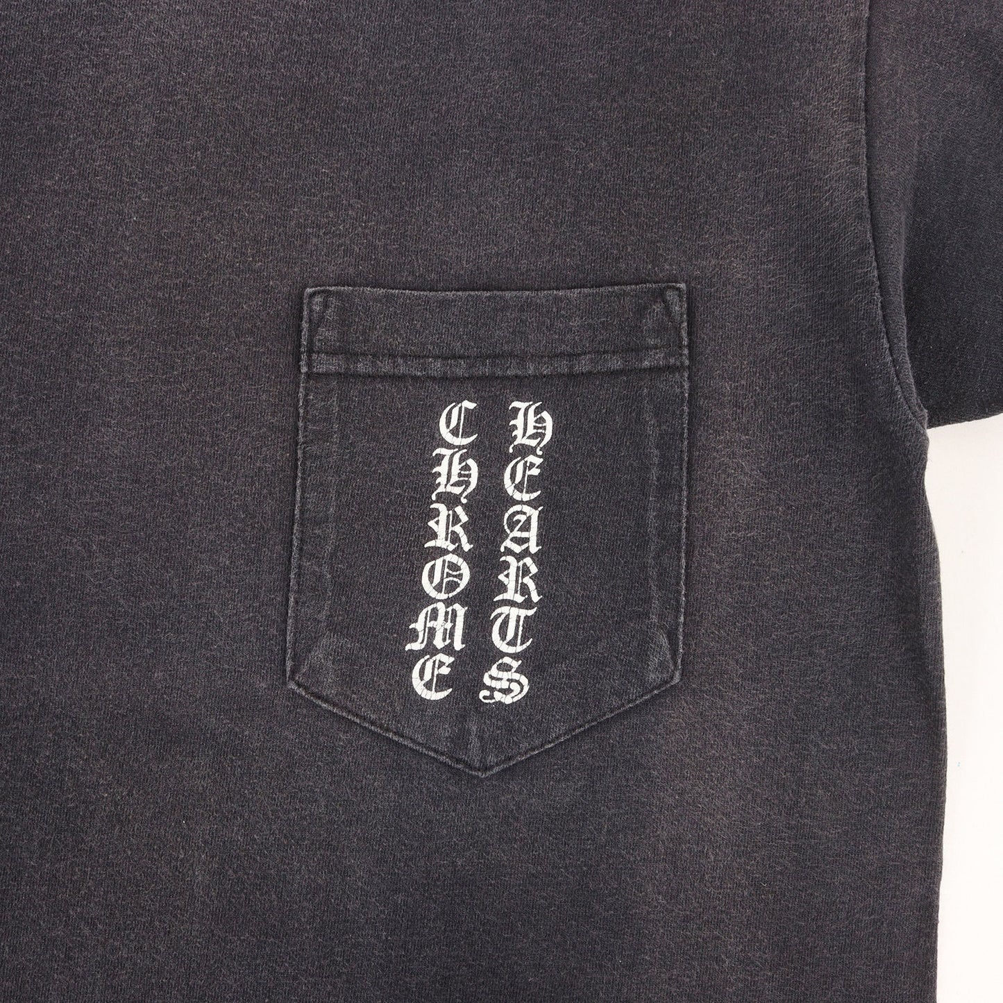 90s~00s オールドモデル スクロールロゴ ロングスリーブ ポケット Tシャツ