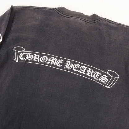 90s~00s オールドモデル スクロールロゴ ロングスリーブ ポケット Tシャツ