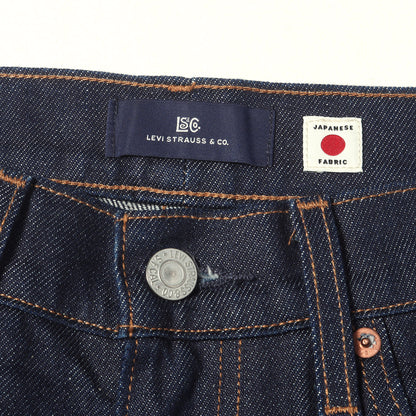 [Big E 青タブ 日本製生地] 502 テーパード ストレッチ デニムパンツ A5881-0000