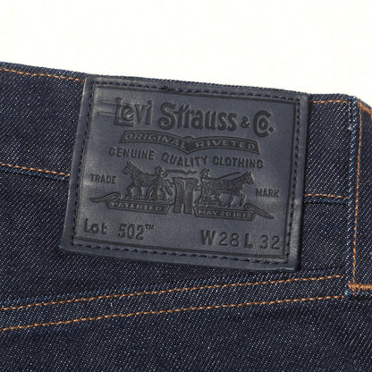 [Big E 青タブ 日本製生地] 502 テーパード ストレッチ デニムパンツ A5881-0000