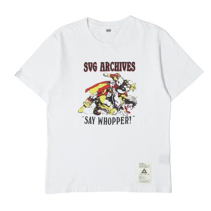 SVG グラフィックプリント Tシャツ