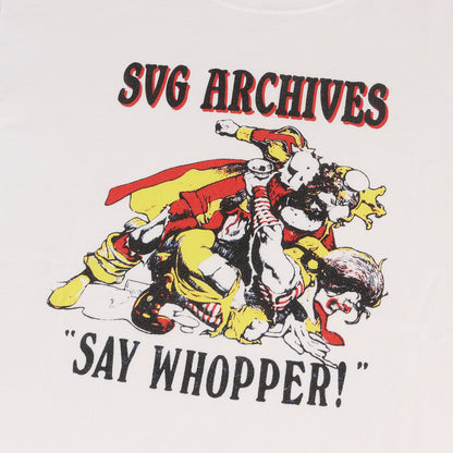 SVG グラフィックプリント Tシャツ