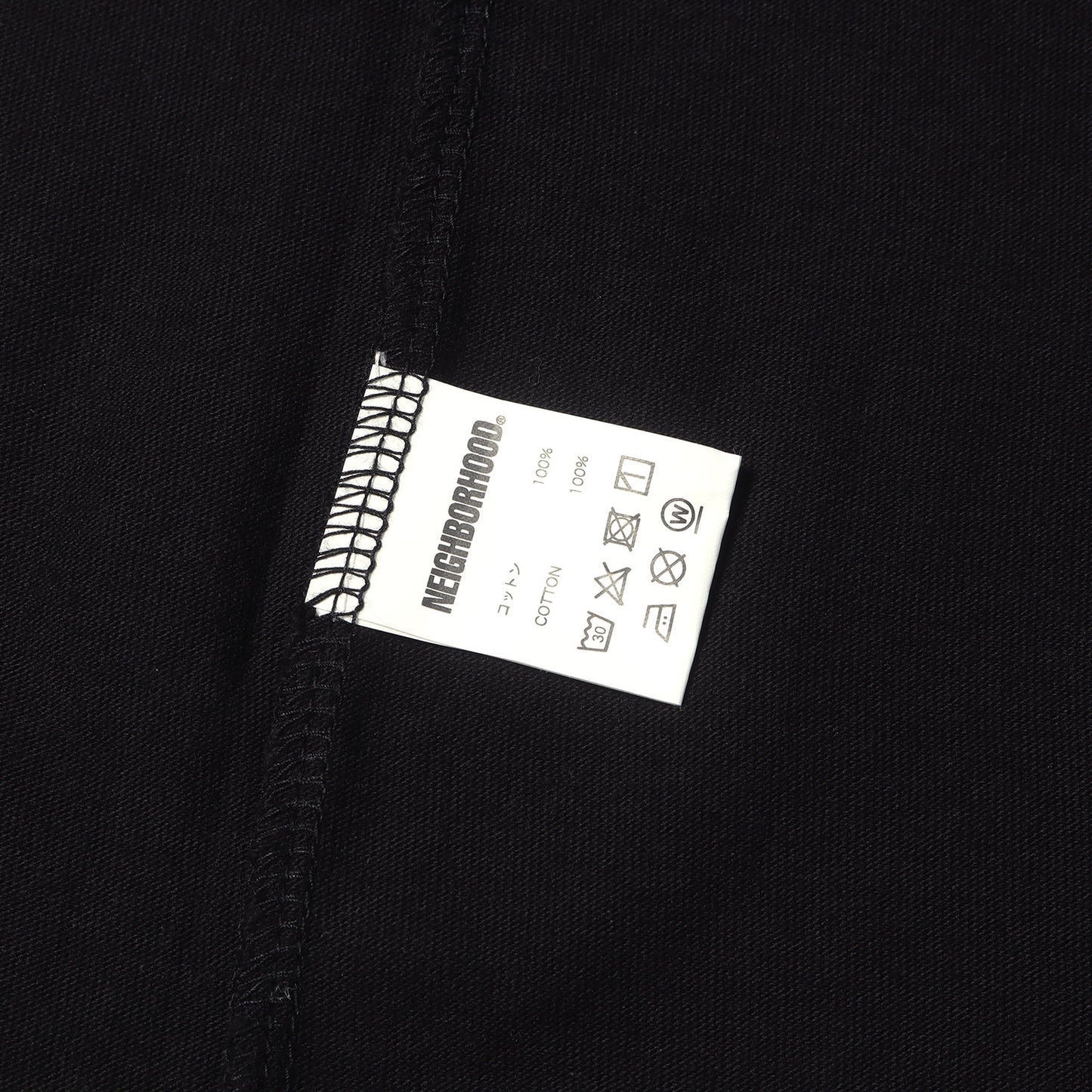 24SS ×Yohji Yamamoto POUR HOMME クルーネック Tシャツ