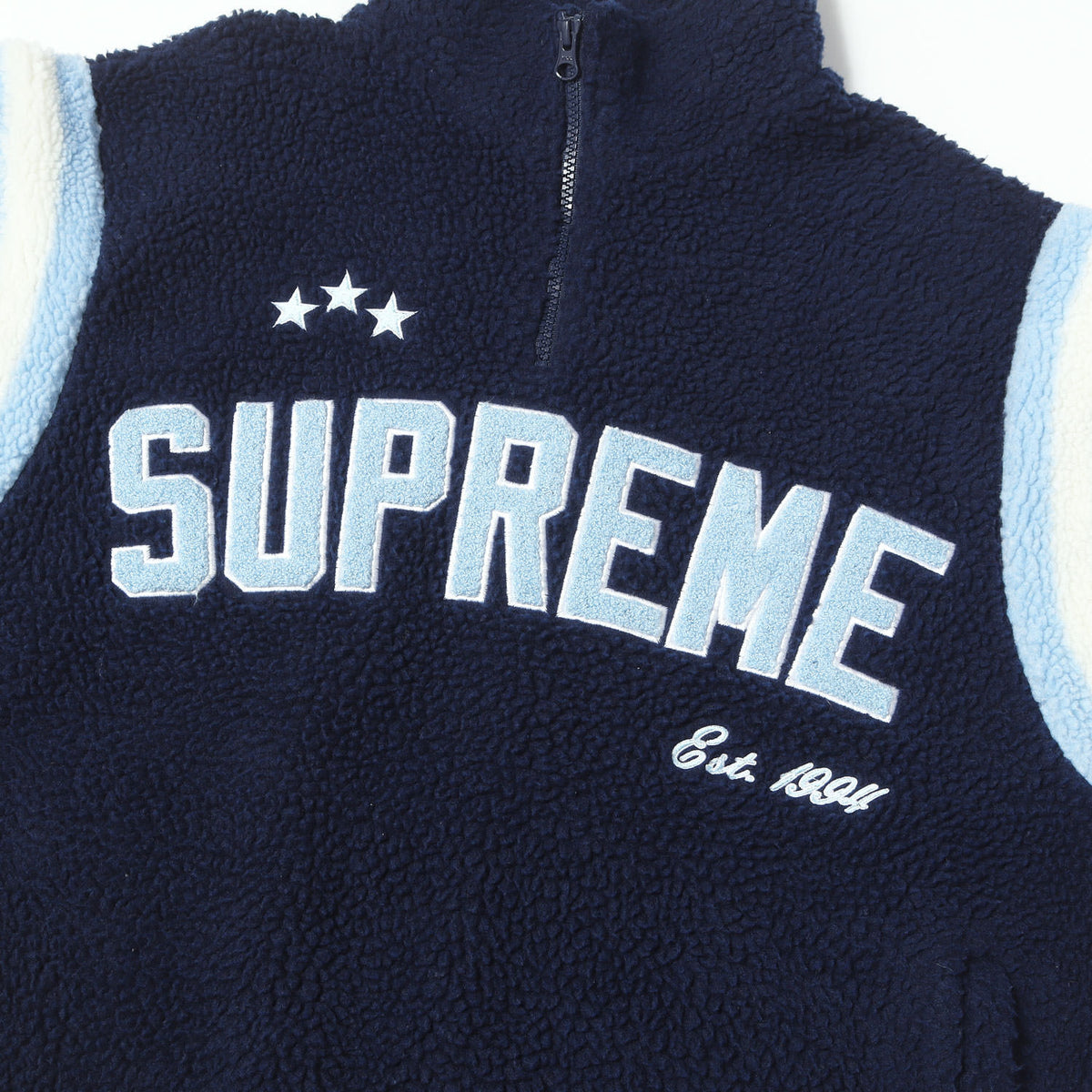 23AW アーチロゴ ハーフジップ フリースジャケット(Arc Half Zip Fleece Pullover)