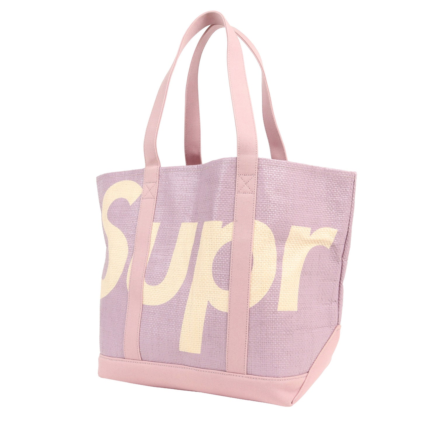 20SS ブランドロゴ ラフィア トートバッグ(Raffia Tote)