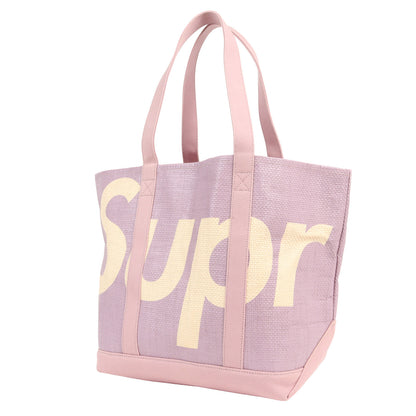 20SS ブランドロゴ ラフィア トートバッグ(Raffia Tote)