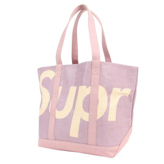 20SS ブランドロゴ ラフィア トートバッグ(Raffia Tote)
