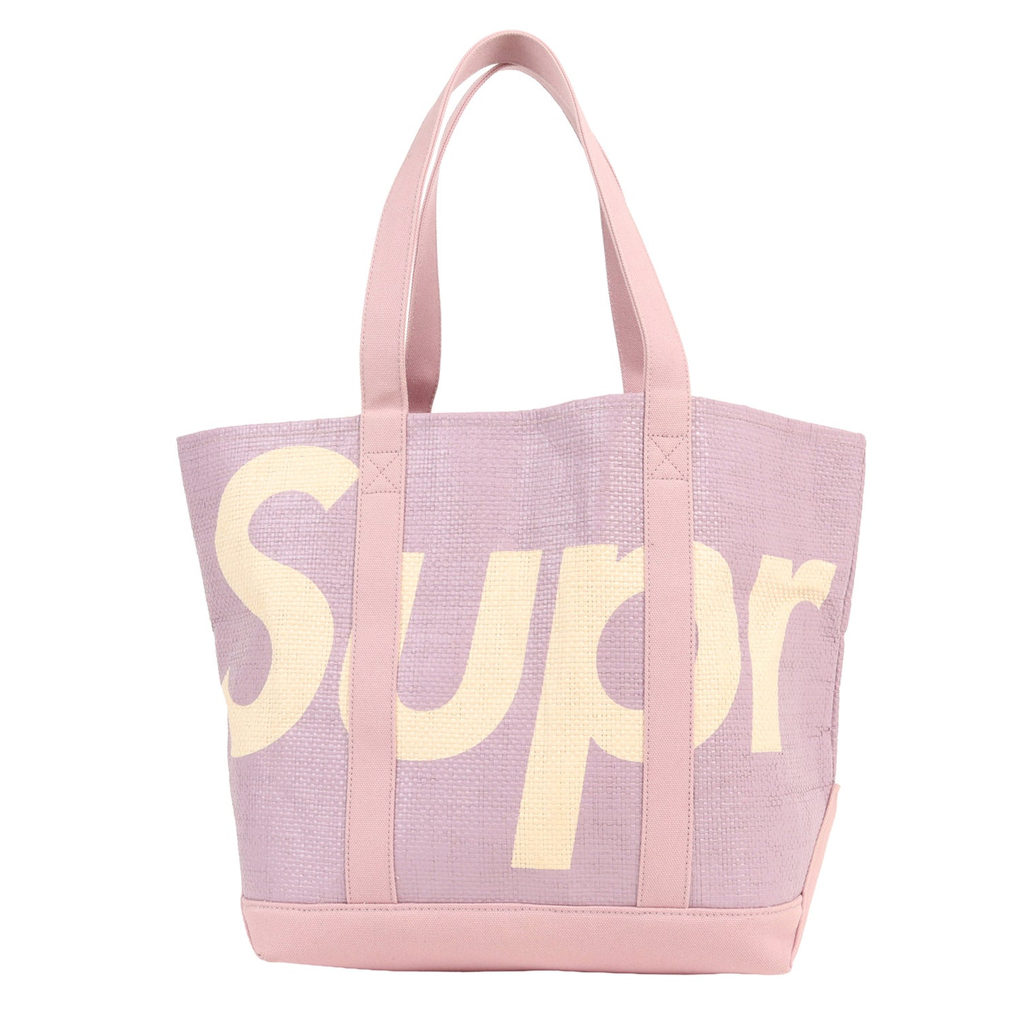 20SS ブランドロゴ ラフィア トートバッグ(Raffia Tote)