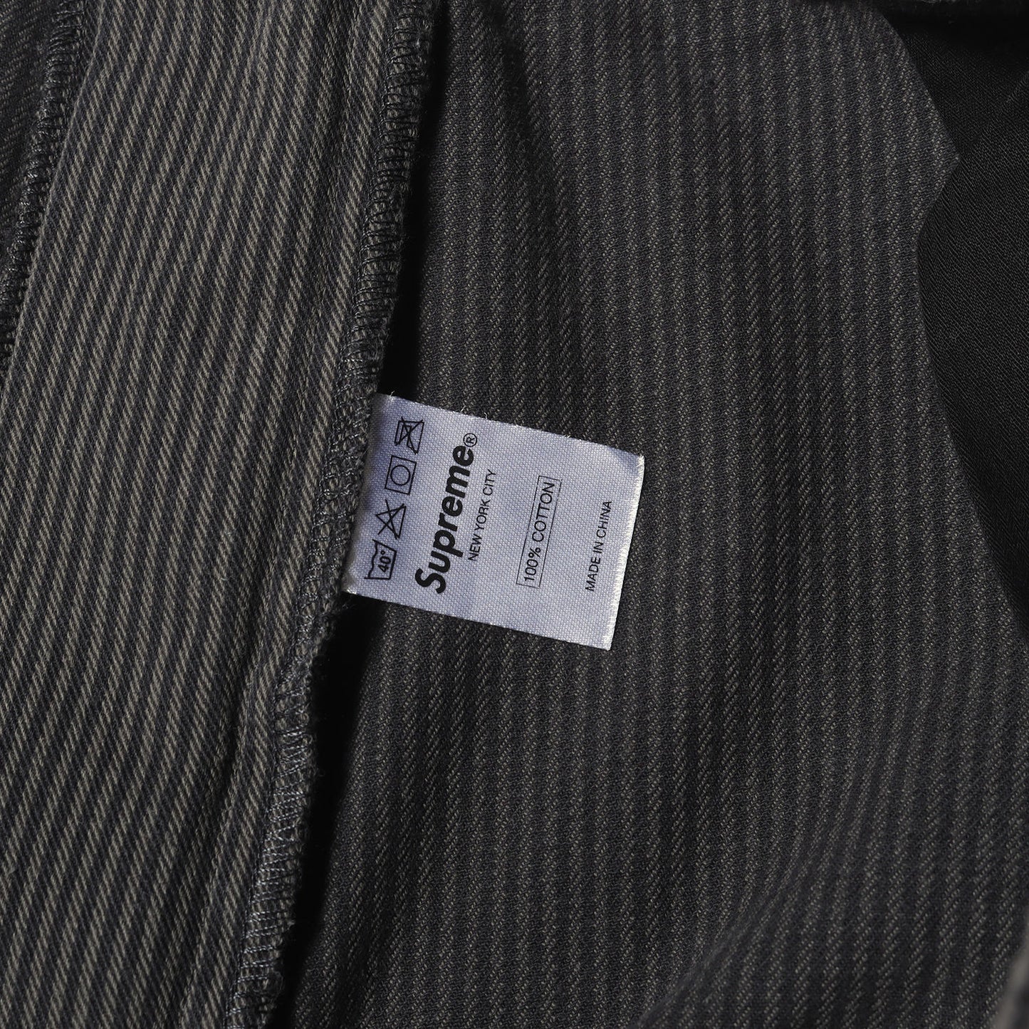 ストライプ ツイル ワーク チノパンツ (Work Pant)