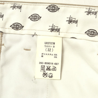 ×Dickies T/Cツイル クロップド チノパンツ