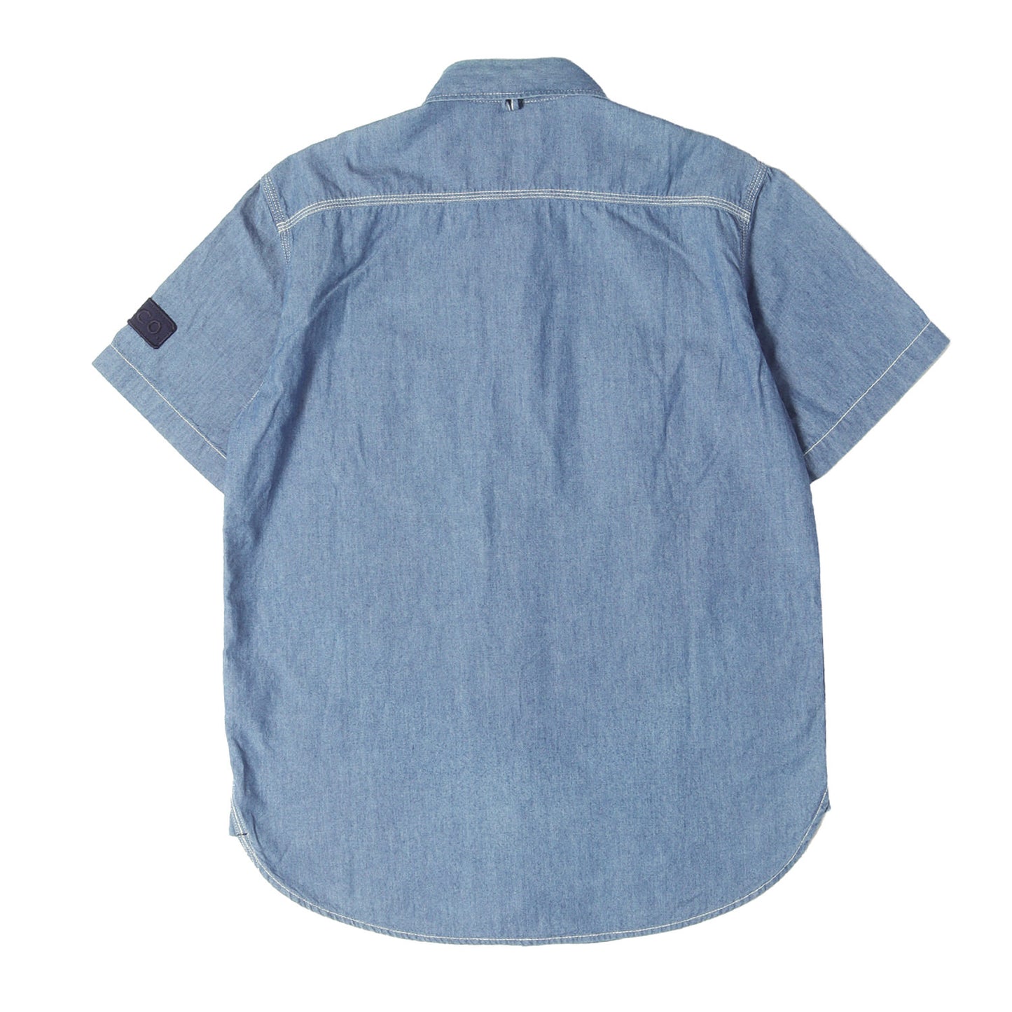 ×Levi's ワッペン付き シャンブレー ワーク 半袖シャツ
