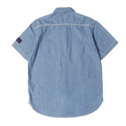 ×Levi's ワッペン付き シャンブレー ワーク 半袖シャツ