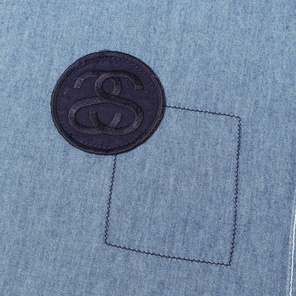×Levi's ワッペン付き シャンブレー ワーク 半袖シャツ