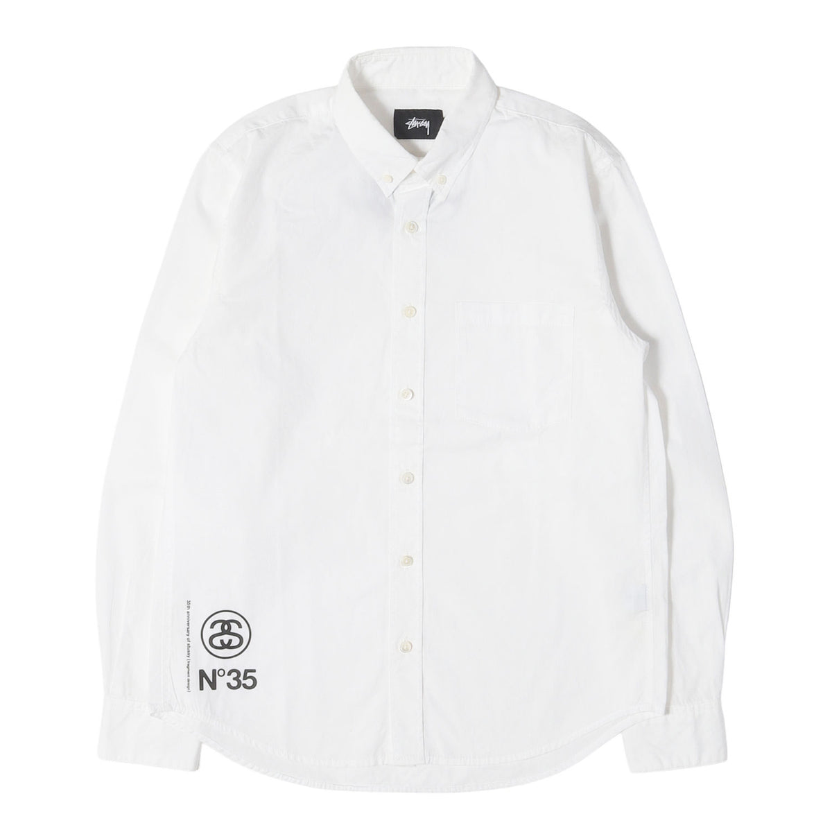35周年記念 ×fragment design コットン ボタンダウンシャツ