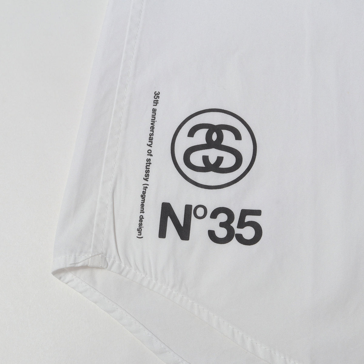 35周年記念 ×fragment design コットン ボタンダウンシャツ