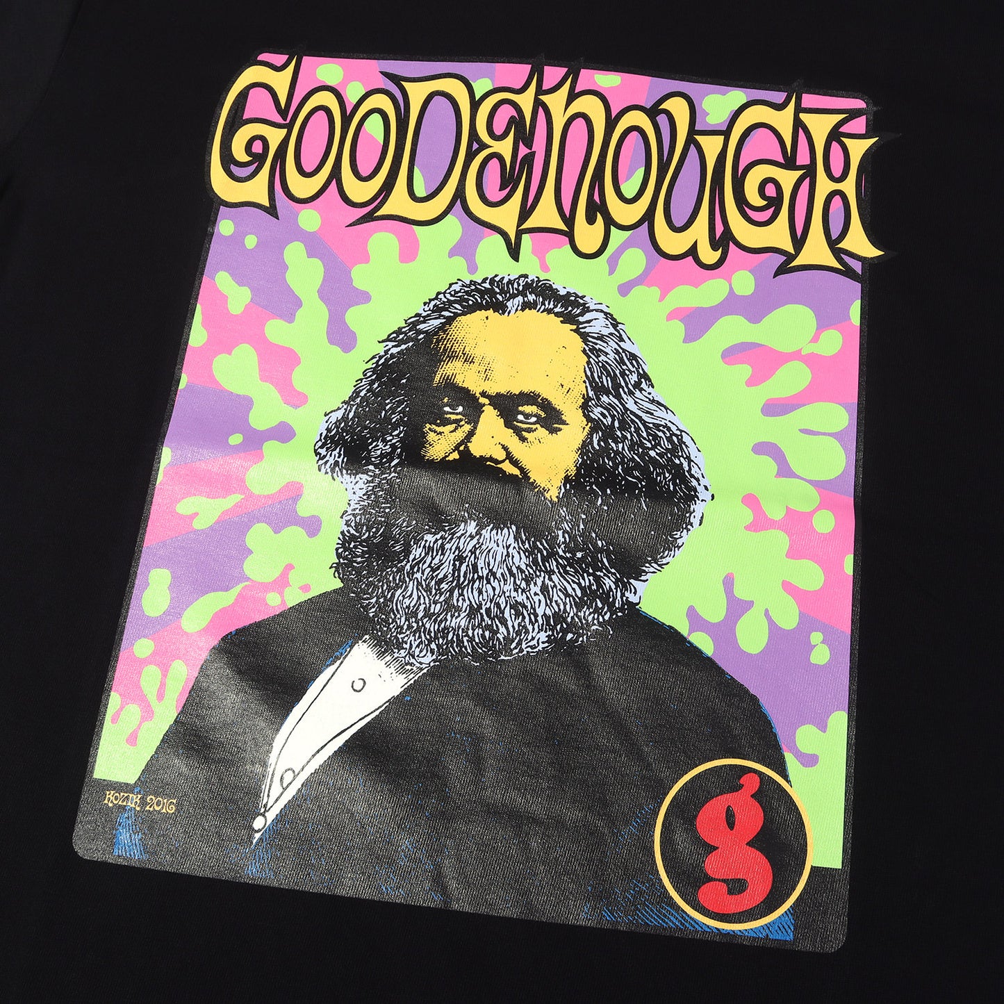 ×KOZIK マルクス Tシャツ(KOZIK ART WORK PRINT TEE)
