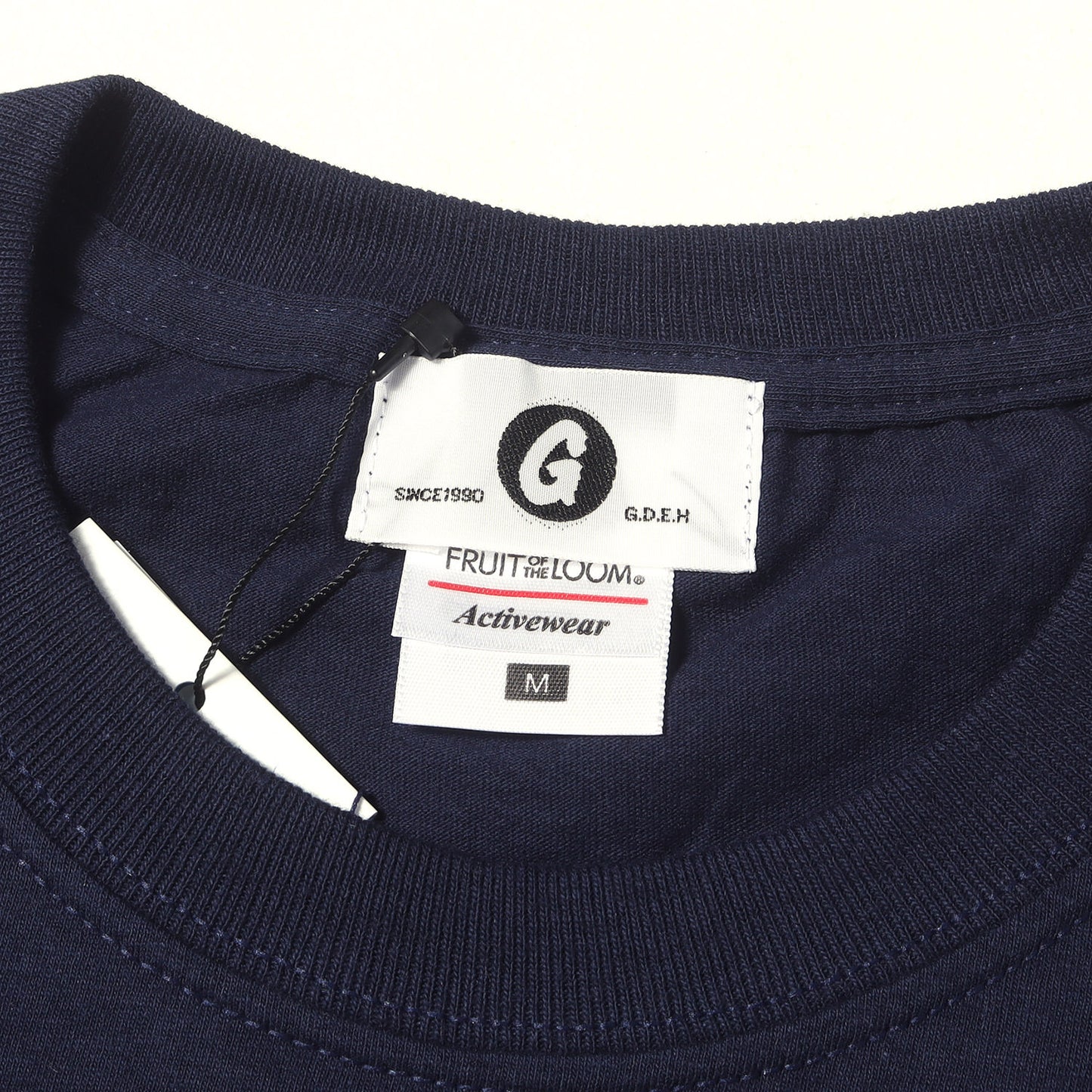 ×FRUIT OF THE LOOM ブランドロゴ クルーネック Tシャツ