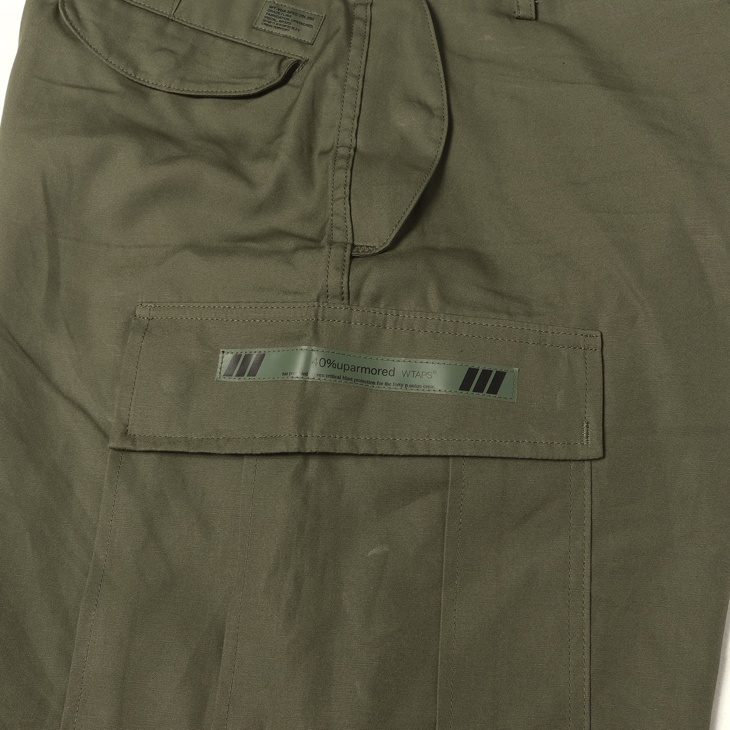 26SS コットンキャンバス ミリタリー カーゴショーツ(MILS0001 SHORTS / COTTON. CNVS)