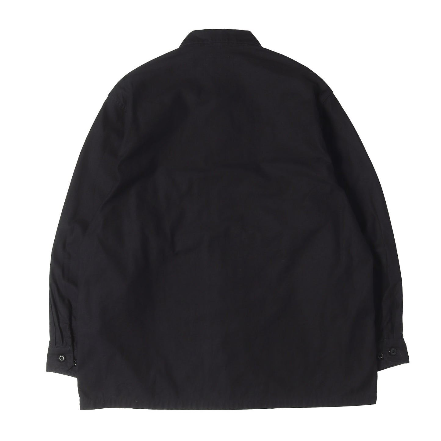 24AW コットンサテン ミリタリーシャツ(CBW / LS / COTTON. SATIN)