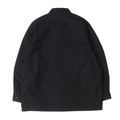 24AW コットンサテン ミリタリーシャツ(CBW / LS / COTTON. SATIN)