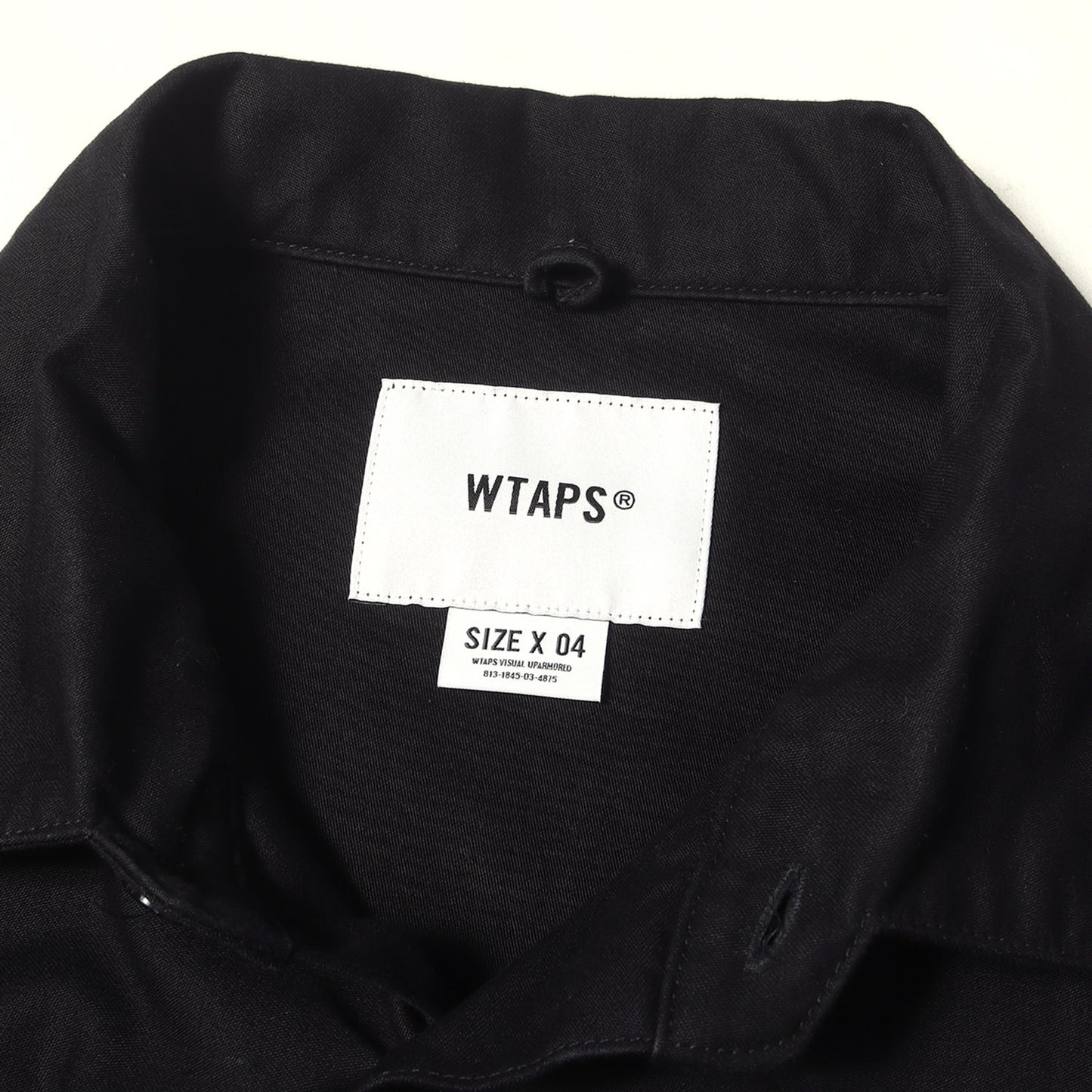 24AW コットンサテン ミリタリーシャツ(CBW / LS / COTTON. SATIN)