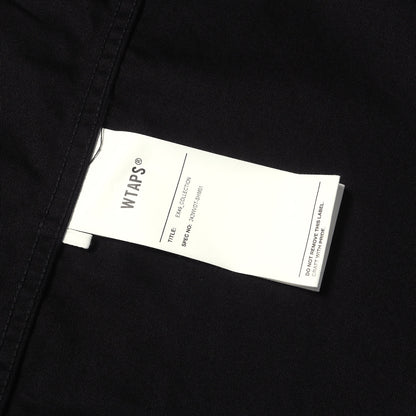 24AW コットンサテン ミリタリーシャツ(CBW / LS / COTTON. SATIN)