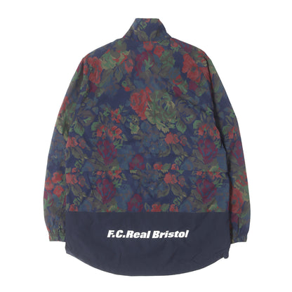 24SS デジタルフラワー柄 ストレッチ ロングテール ジップ ジャケット(LONG TAIL PRACTICE JACKET)