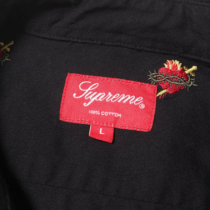 セイクリッドハート刺繍 オックスフォード ボタンダウンシャツ (Sacred Heart Oxford Shirt)