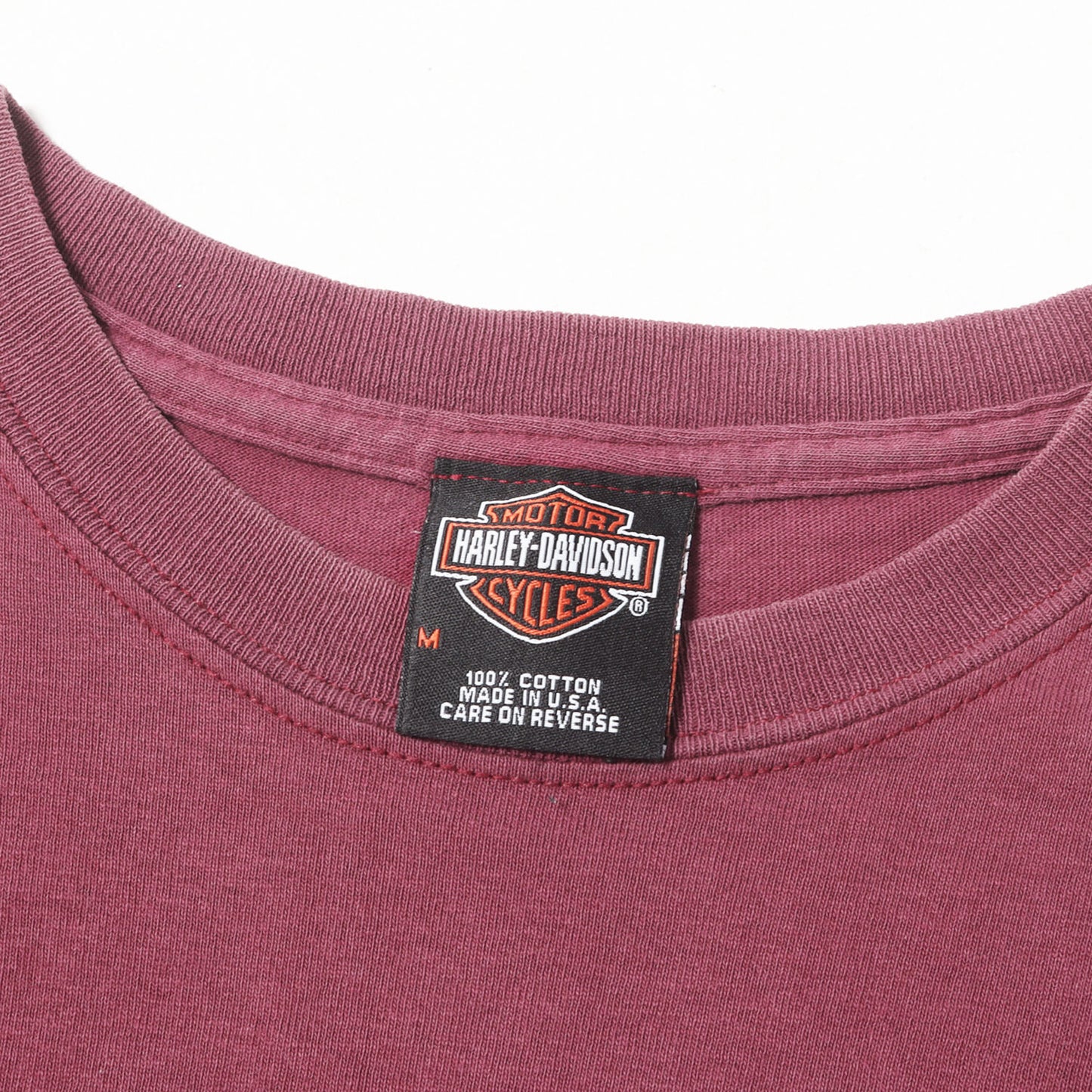 [Goodフェード] 00s 両面プリント トライバル エンブレム Tシャツ USA製