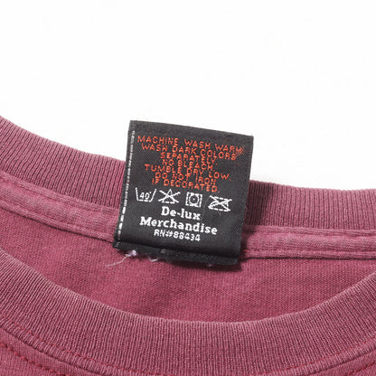 [Goodフェード] 00s 両面プリント トライバル エンブレム Tシャツ USA製
