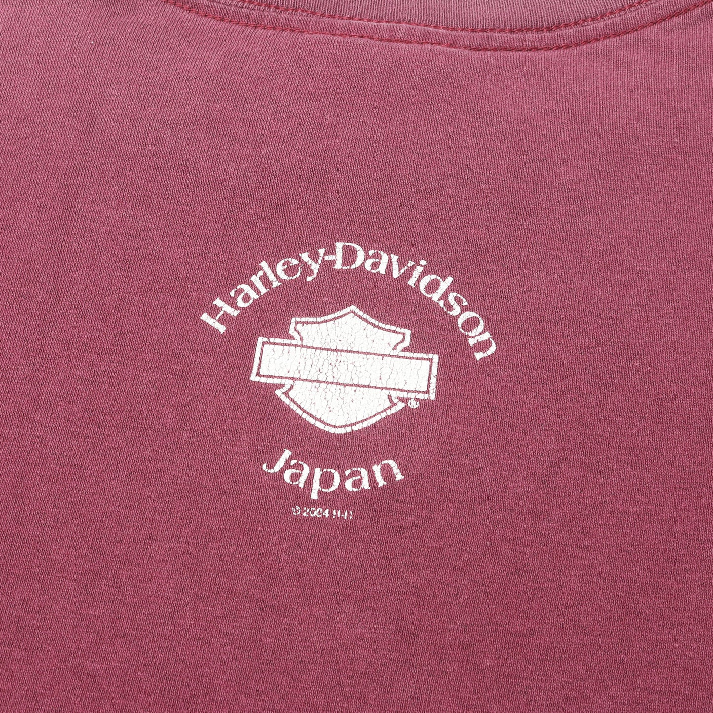 [Goodフェード] 00s 両面プリント トライバル エンブレム Tシャツ USA製