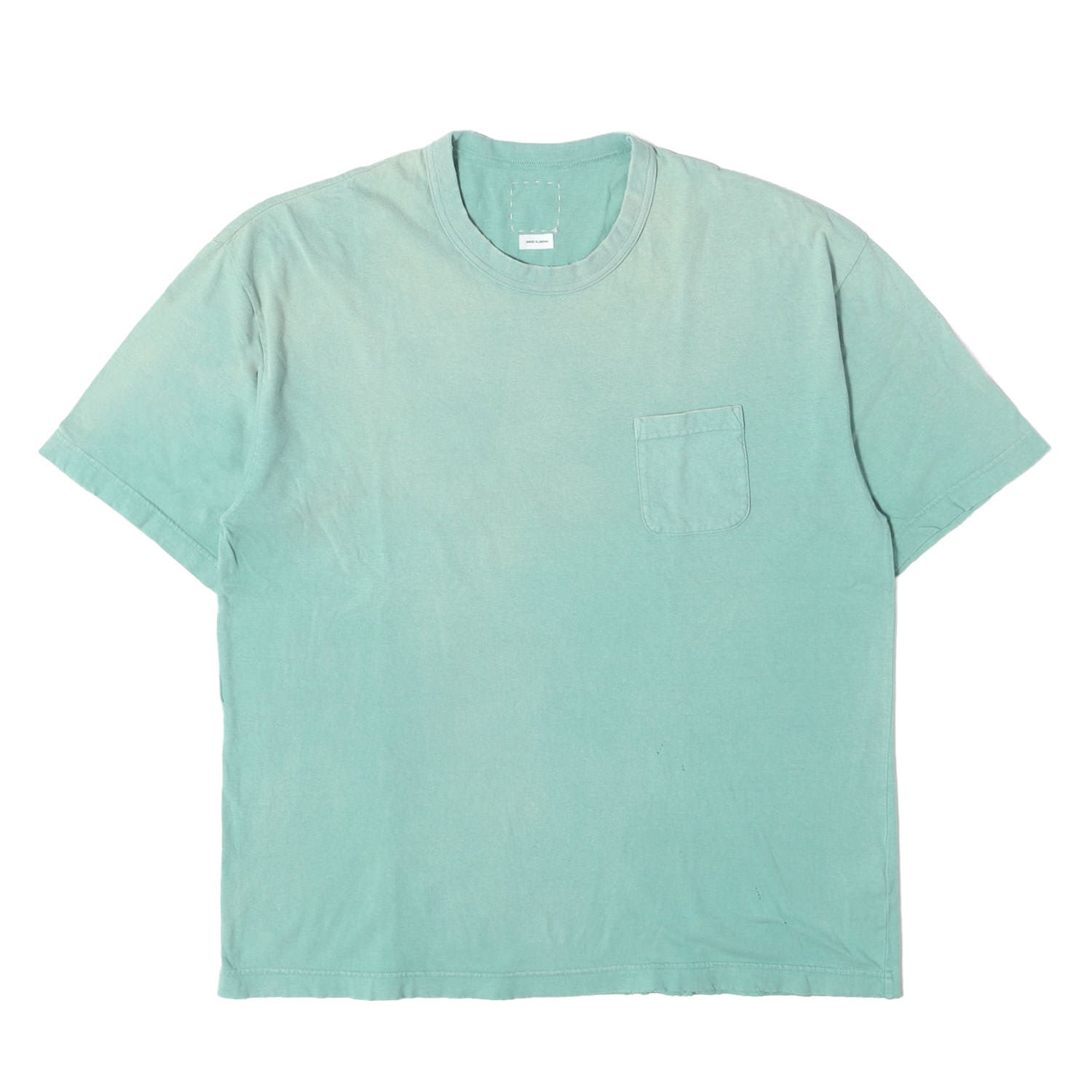 visvim ビズビム JUMBO TEE ジャンボ ポケット付き Tシャツ visvim (ビズビム) 24AW ヴィンテージ加工 ジャンボ ポケット Tシャツ