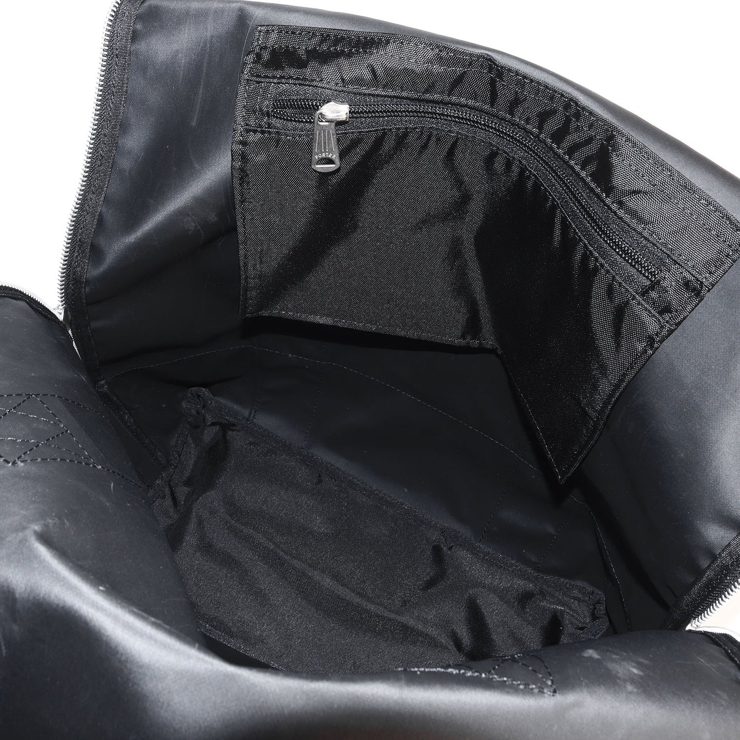 ×PORTER ラウンドジップ ナイロンキャンバス トートバッグ