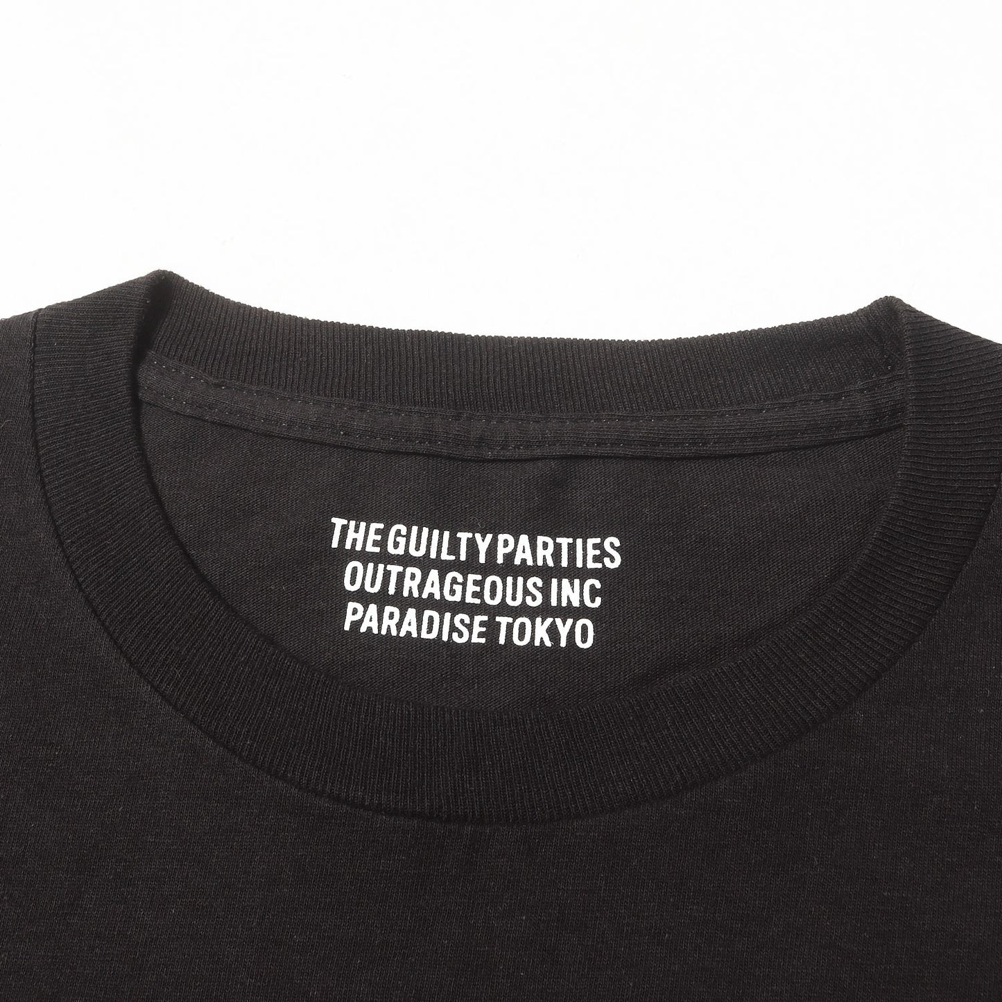 23SS ブランドロゴ刺繍 ロングスリーブ Tシャツ(CREW NECK LONG SLEEVE T-SHIRT)