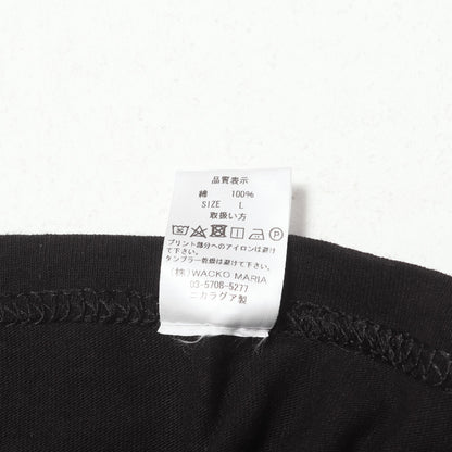 23SS ブランドロゴ刺繍 ロングスリーブ Tシャツ(CREW NECK LONG SLEEVE T-SHIRT)