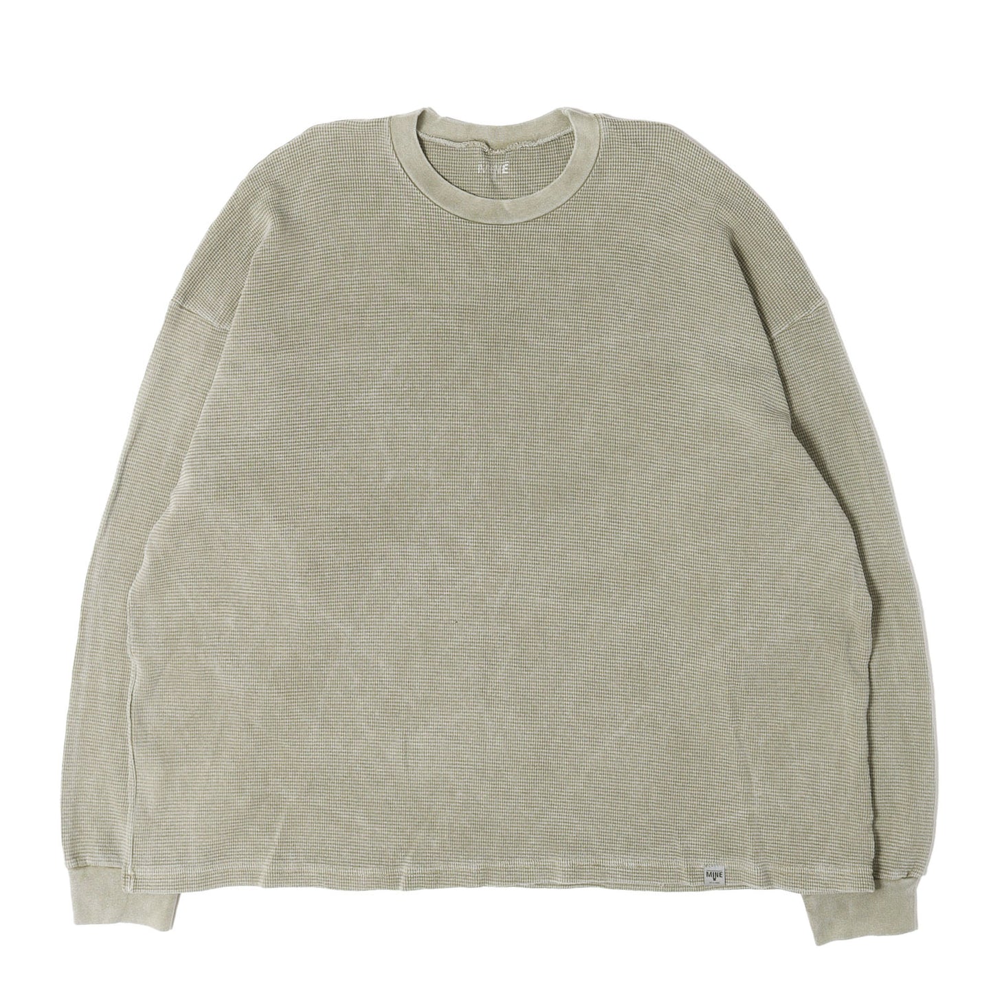 ピグメントダイ加工 ヘビーサーマル ロングスリーブ Tシャツ(PD/GD DYE THERMAL 11.5oz)